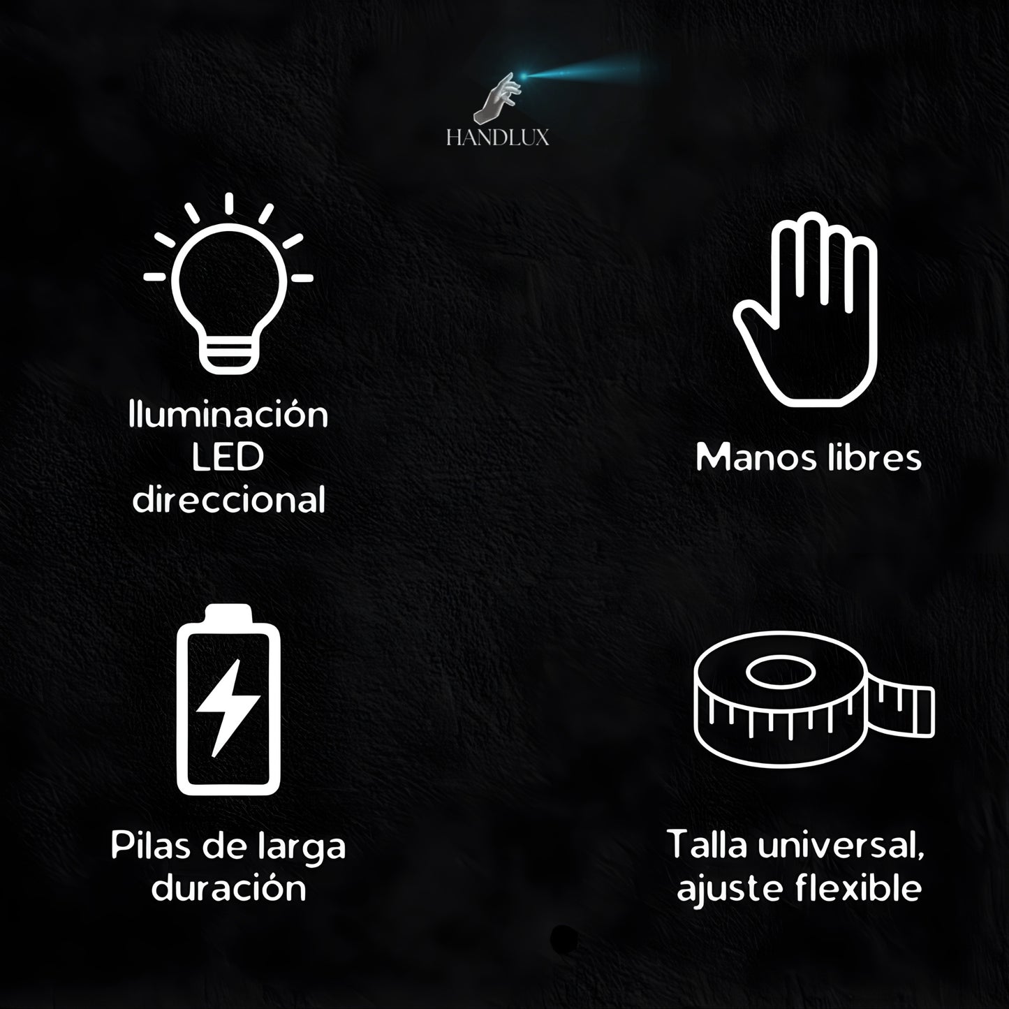 Guantes LED, Manos libres, Mecánica, Ciclismo, Atletismo